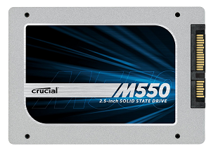 Crucial M550 512 GB SSD - Sebesség mindenek felett